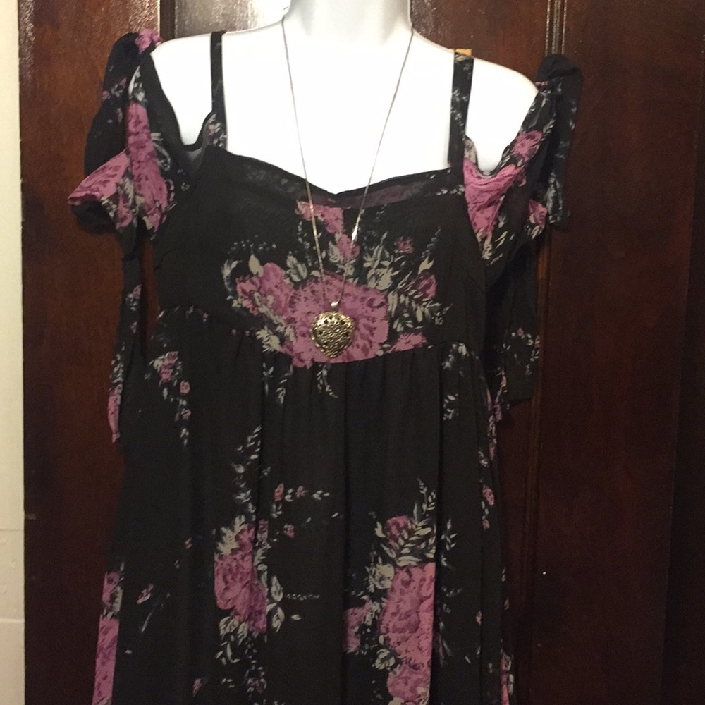 FP Cold shoulder Maxi dress